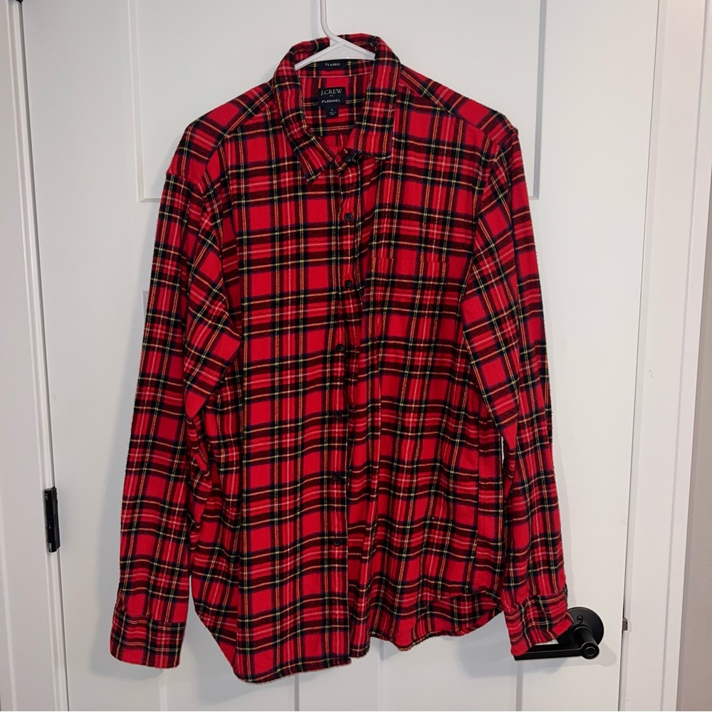 J. Crew Plaid Flannel Shirt